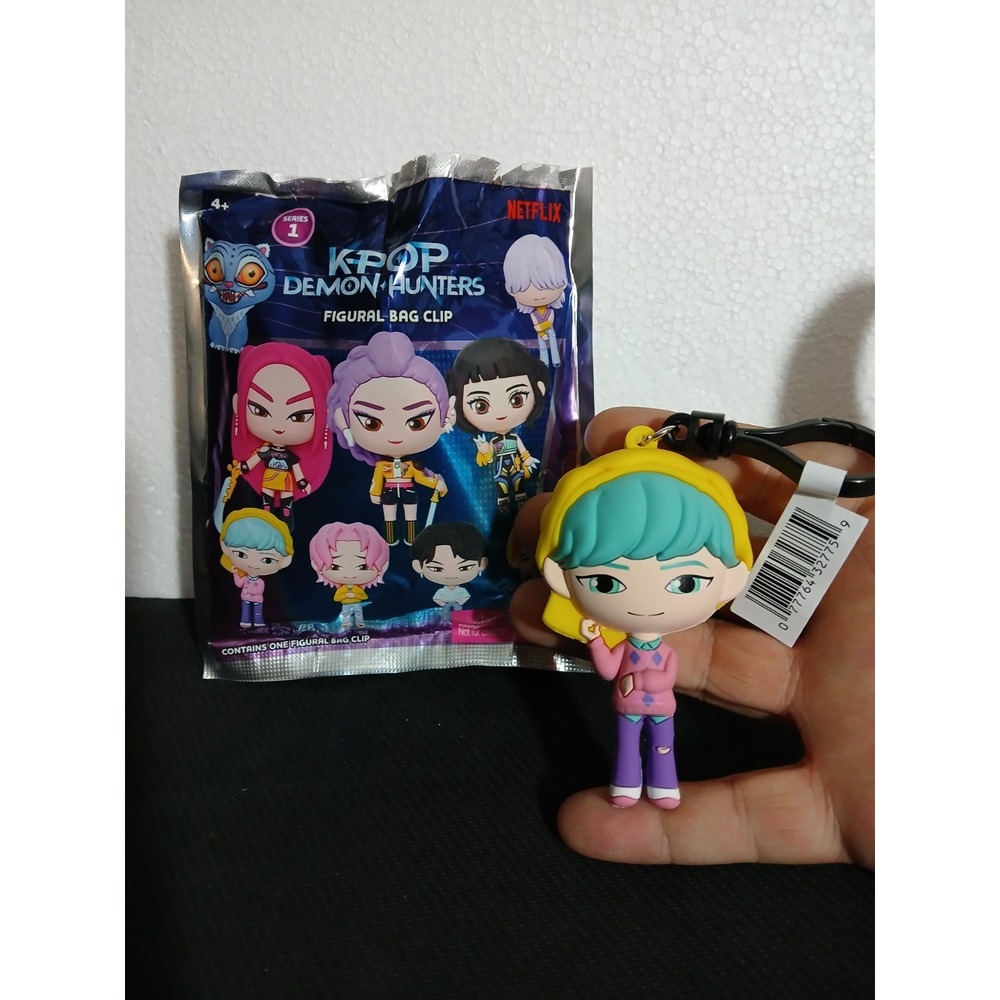 K-POP Demon Hunters Figural Bag Clip Keychain Kpop BABY NETFLIX Monogram